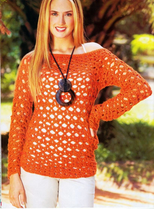 BLUSA TEJIDA MANGA LARGA 2018 1Eq2A